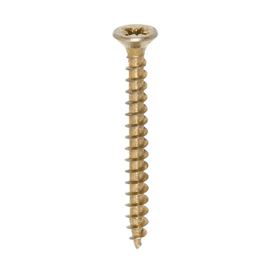 TIMco Solo Countersunk Gold Woodscrews - 4.0 x 40 - 1000 Pieces