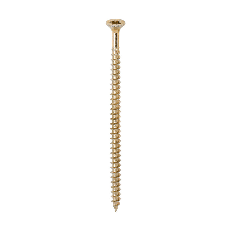 TIMco Solo Countersunk Gold Woodscrews - 4.0 x 80 - 1000 Pieces