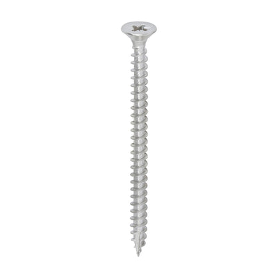 TIMco Classic Multi-Purpose Countersunk A2 Stainless Steel Woodcrews - 5.0 x 70 - 200 Pieces