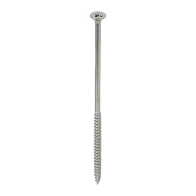 TIMco Classic Multi-Purpose Countersunk A4 Stainless Steel Woodcrews - 6.0 x 150 - 100 Pieces
