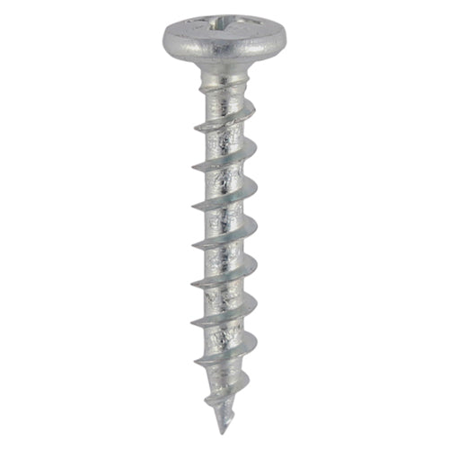 TIMco Window Fabrication Screws Friction Stay Shallow Pan Countersunk PH Single Thread Gimlet Tip Stainless Steel - 4.3 x 20 - 1000 Pieces