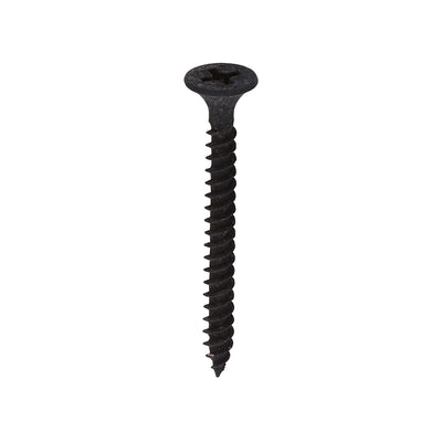 Drywall Fine Thread Bugle Head Black Screws - 3.5 x 38 - 1000 Pieces