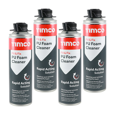 TIMCO Fill & Fix PU Foam Cleaner - 500ml