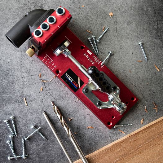 Pocket Hole Jig - Bench Mountable - Sold With 650 Pocket Hole Screws