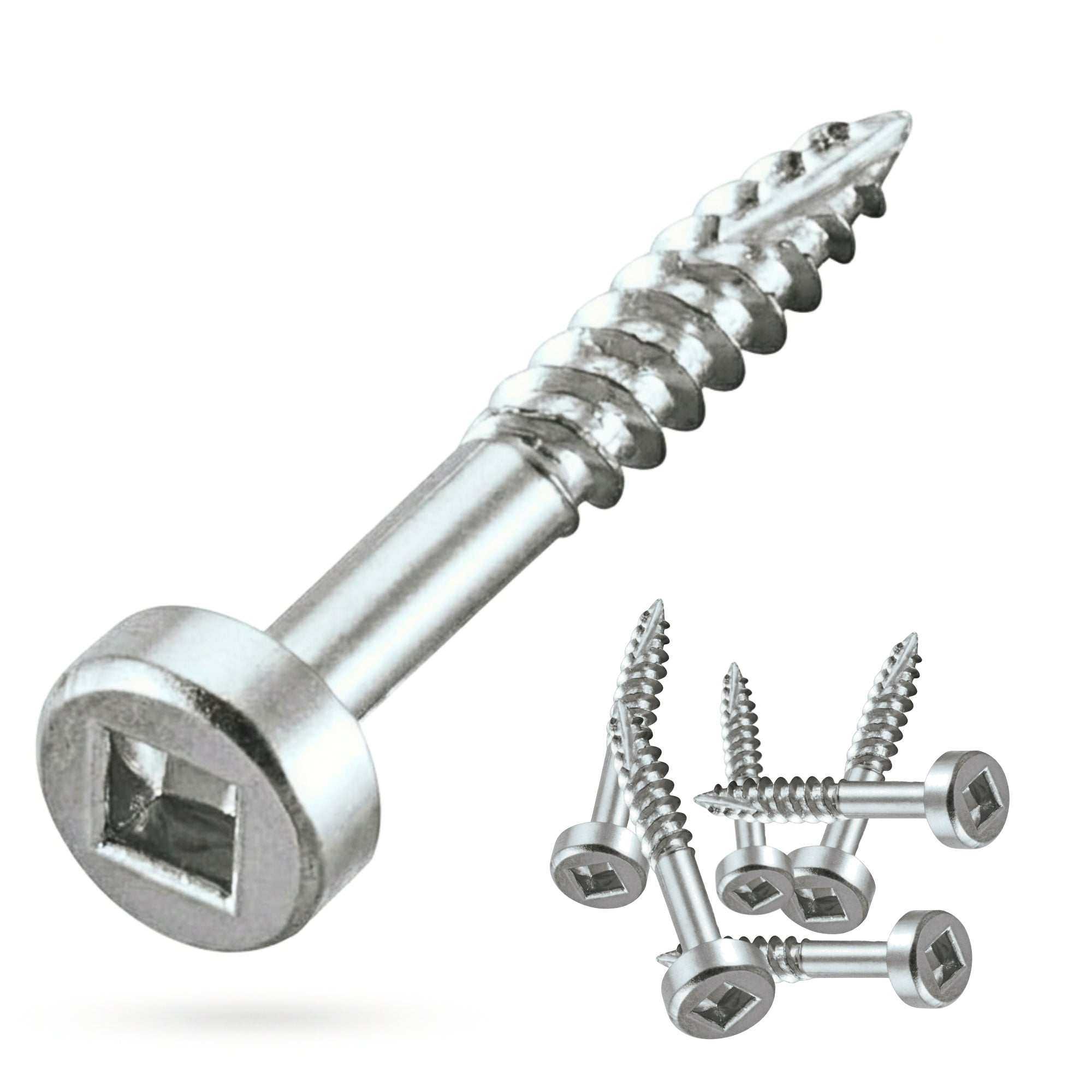 Pack of 250 Pocket Hole Screws No.6 x 25mm Fine Thread - Cheese Head ...
