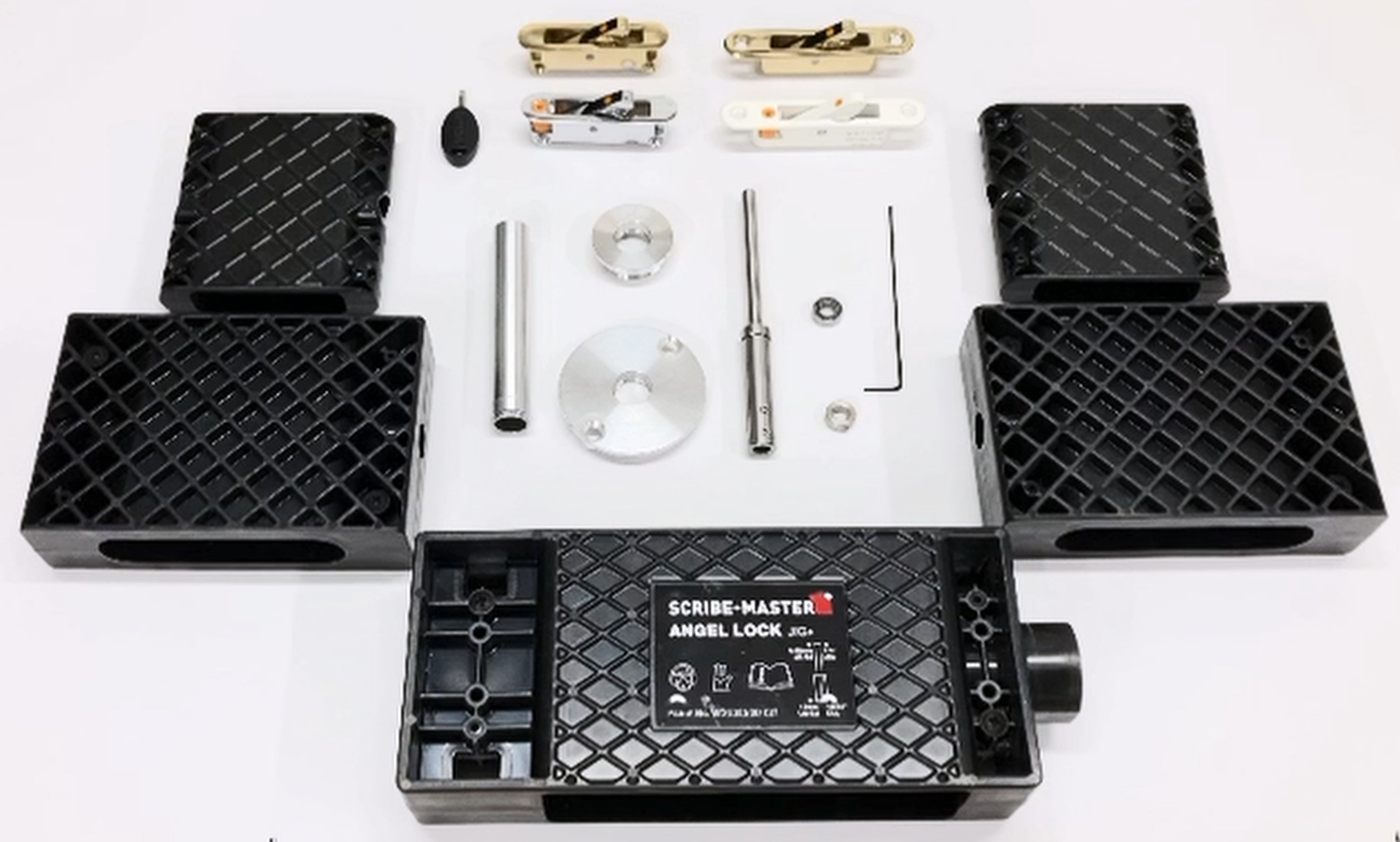 SCRIBE-MASTER Angel Lock Jig+ for Sash Windows | Fast Router Jig for A ...