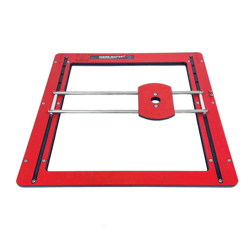 Scribe-Master Worktop Draining Groove Pro Multi Plate Draining Groove System with 1 Insert