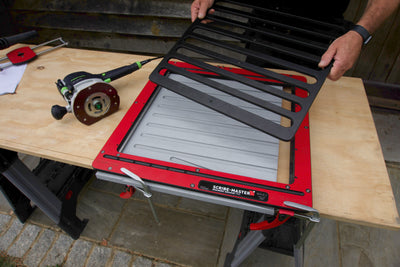Scribe-Master Worktop Draining Groove Pro Multi Plate Draining Groove System with 1 Insert