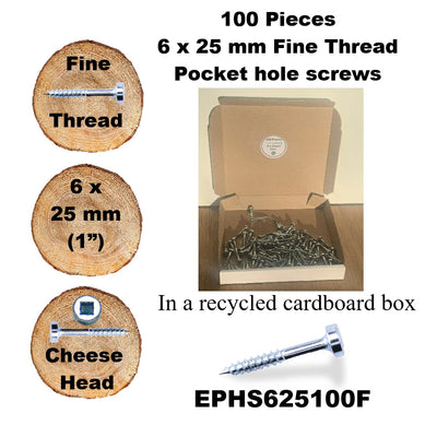 Pocket Hole Screws by EPH Woodworking