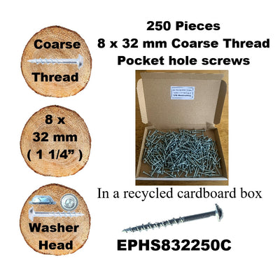 Pocket Hole Screws by EPH Woodworking