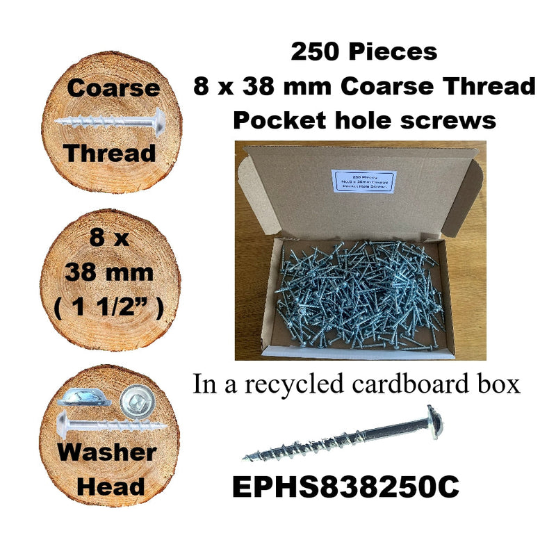 Pocket Hole Screws by EPH Woodworking