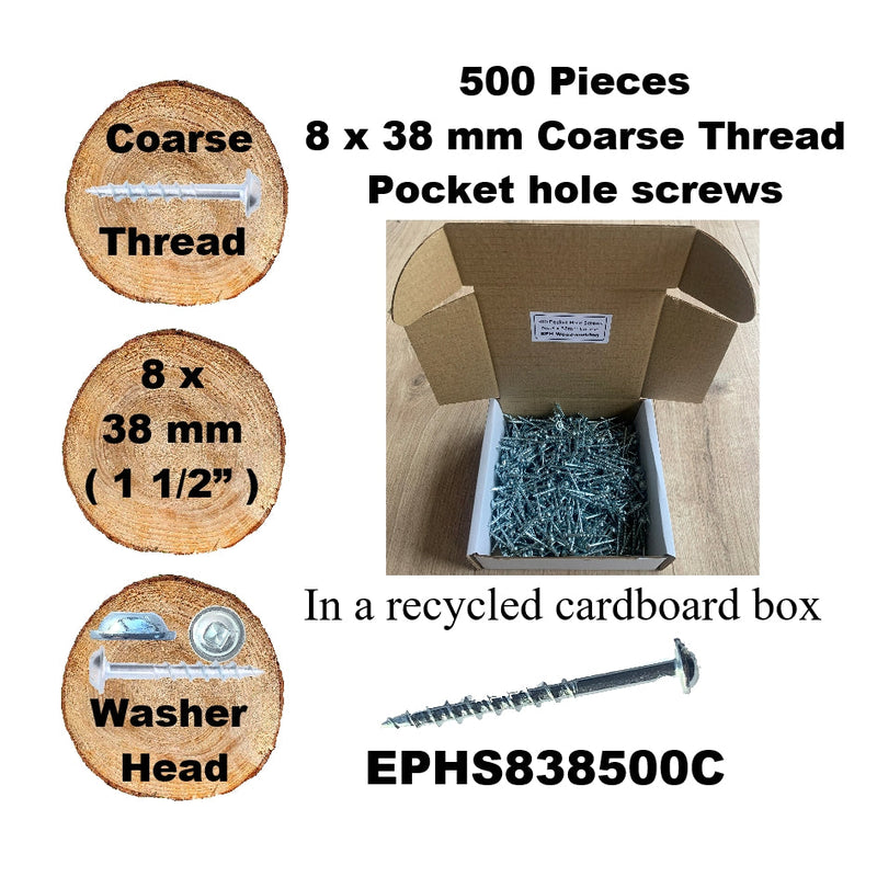 Pocket Hole Screws by EPH Woodworking