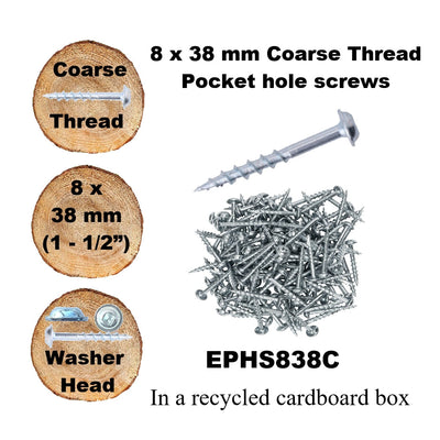 Pocket Hole Screws by EPH Woodworking