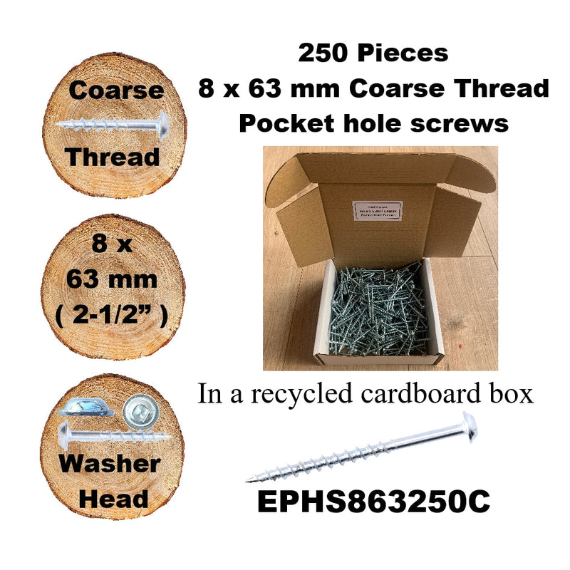 Pocket Hole Screws by EPH Woodworking