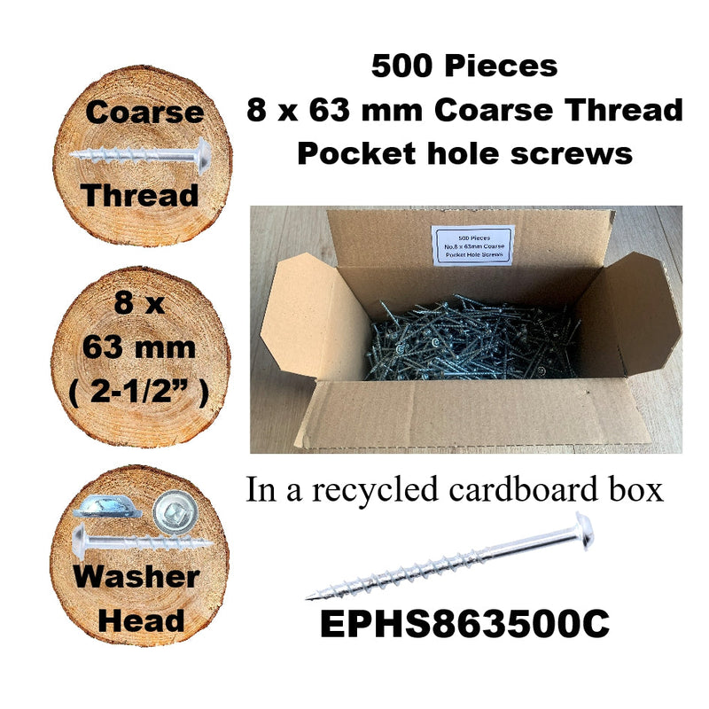 Pocket Hole Screws by EPH Woodworking