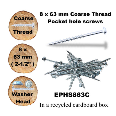 Pocket Hole Screws by EPH Woodworking