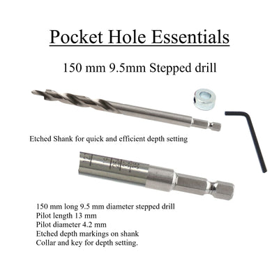 Hex Shank Pocket Hole Drill Bit - Titman Edge