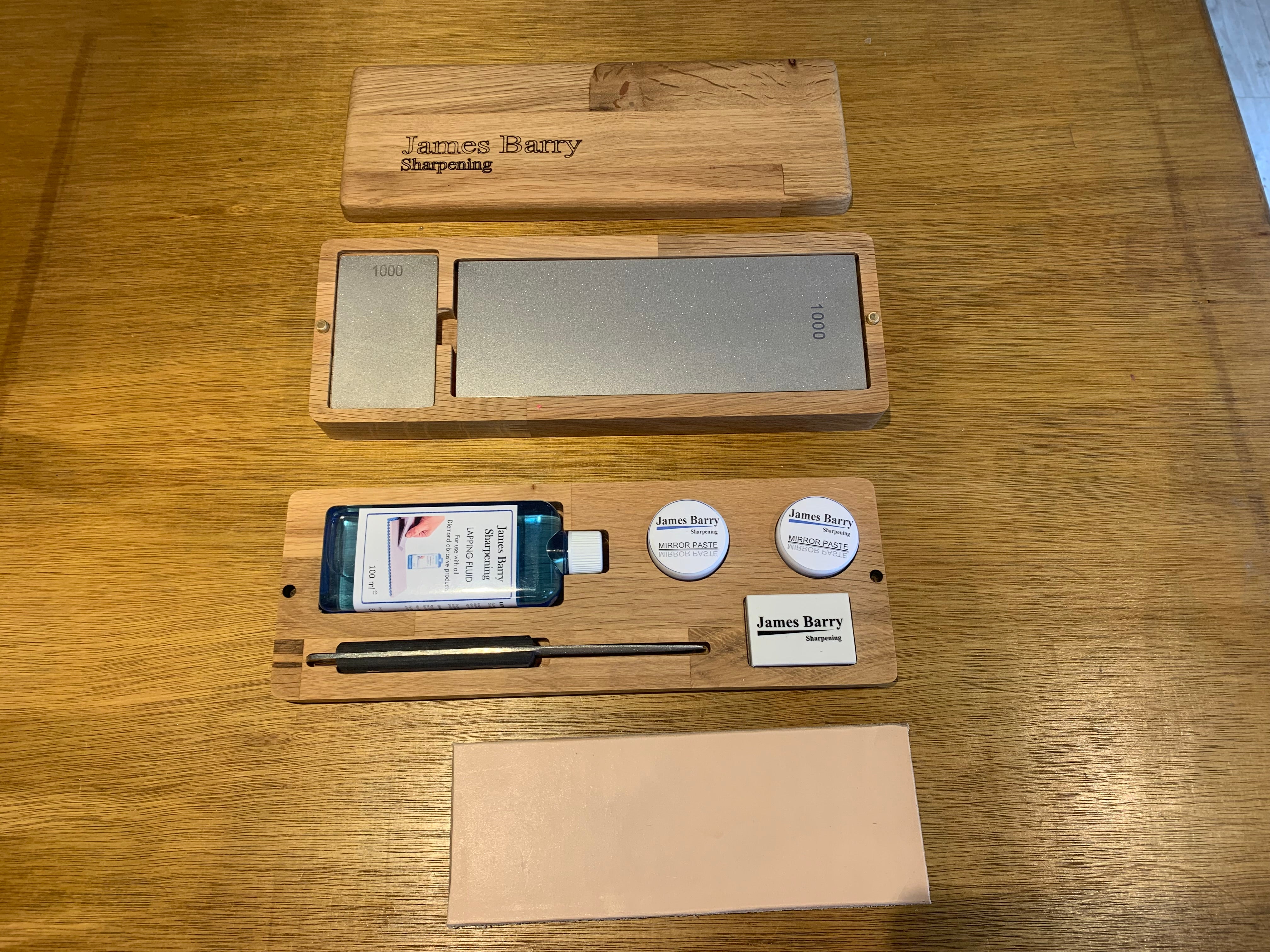 Professional Sharpening Kit in wooden safety case - JBSPRO1 – EveryTool UK
