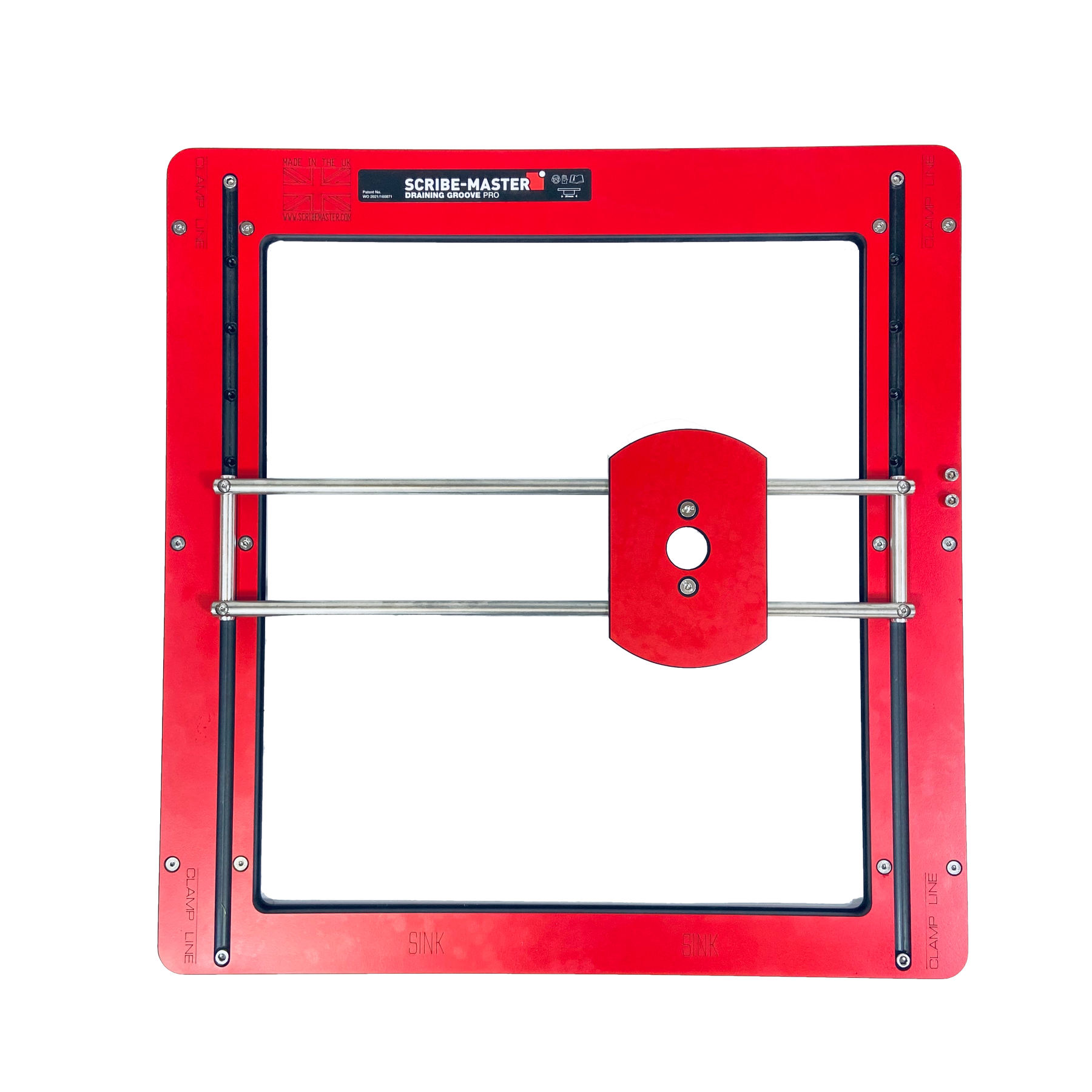 Draining Groove Pro Jig multi plate draining groove system by