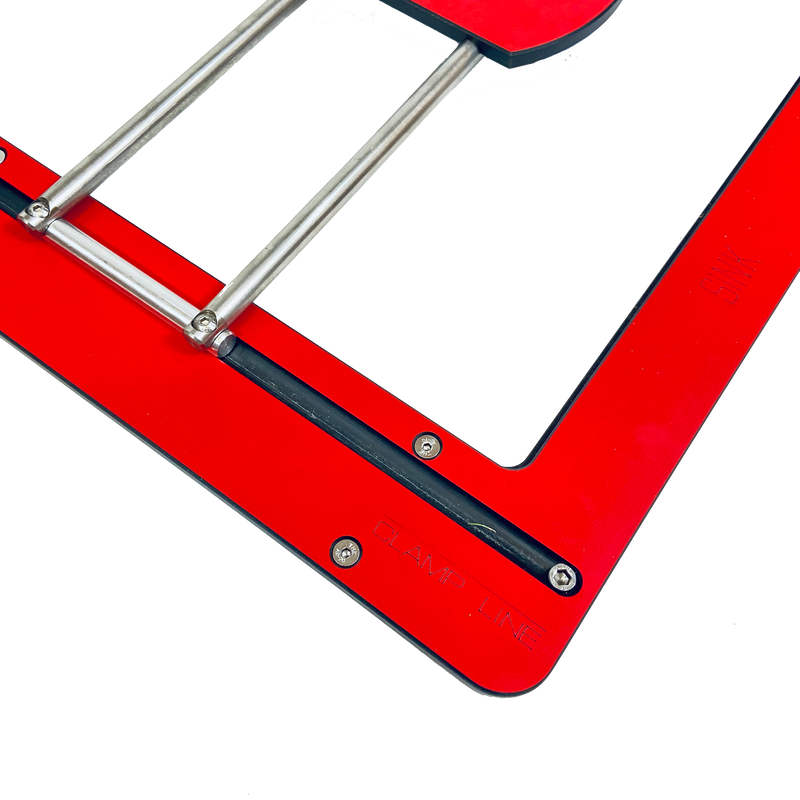 Scribe-Master Worktop Draining Groove Pro Multi Plate Draining Groove System with 1 Insert
