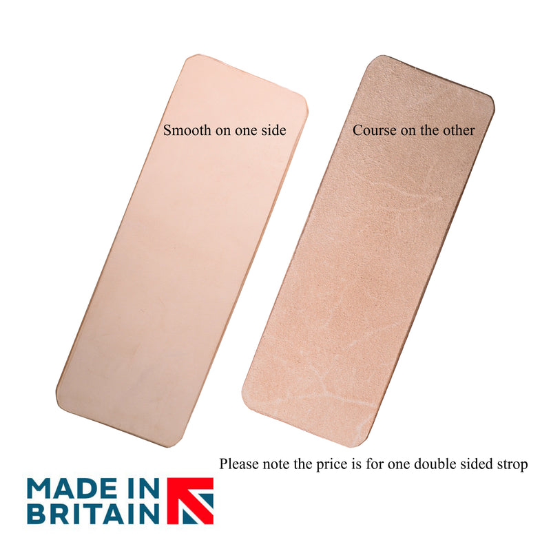 8" Leather Honing Strop - Made in Britain - LSTROP8