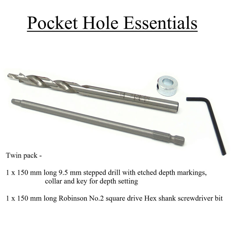 E.P.H. Pocket Hole Screws – No.8 x 63mm, Pack of 250 – Coarse Self-Cutting Thread, Square Drive – For Softwoods & Man-Made Boards – EPHS863250C