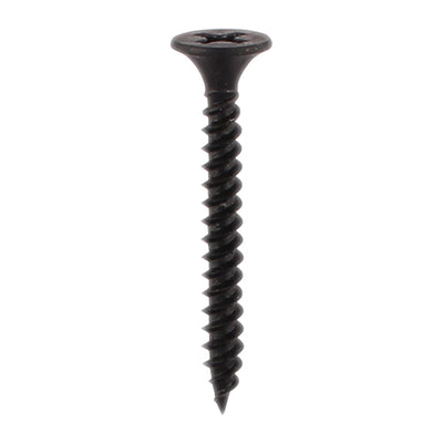 TIMco Drywall Fine Thread Bugle Head Black Screws - 3.5 x 38 - 1500 Pieces