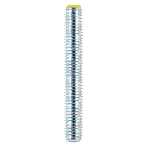 TIMco High Tensile Threaded Bars Grade 8.8 Silver - M6 x 1000