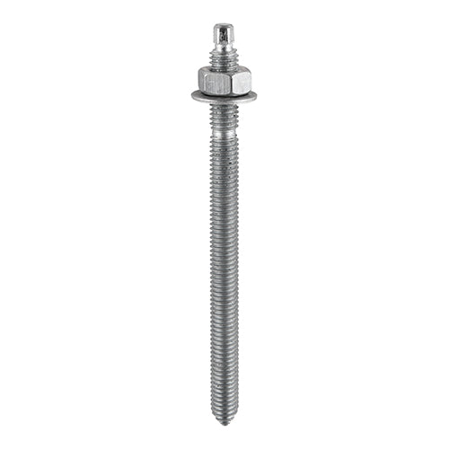 TIMco Chemical Anchor Studs Hot Dipped Galvanised - M8 x 110