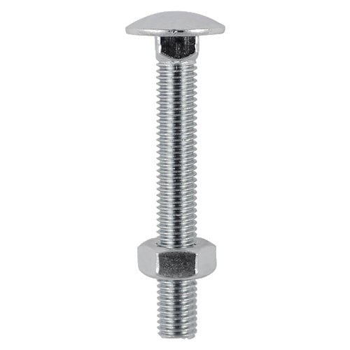 TIMco Carriage Bolts DIN603 A2 Stainless Steel - M8 x 50