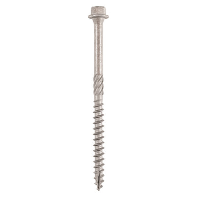 TIMco Timber Screws Hex Flange Head A4 Stainless Steel - 6.7 x 100 - 6 Pieces