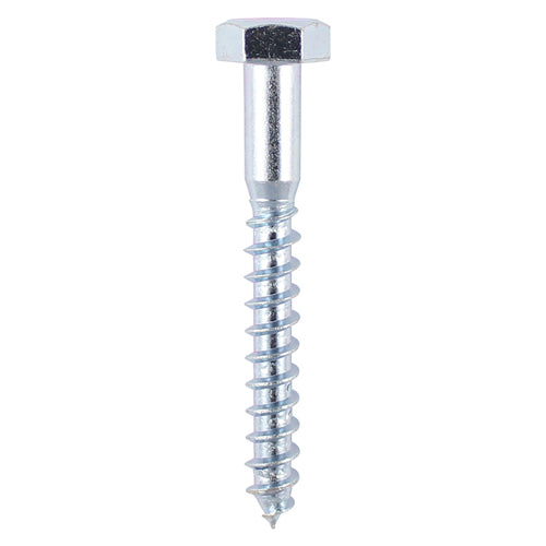 TIMco Coach Screws Hex Head Silver  - 10.0 x 150