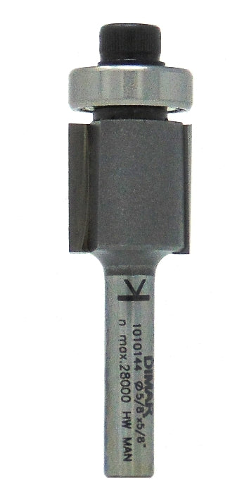 1/4" Shank Bearing Guided Trimming & Bevelling Cutter - 16mm Diameter