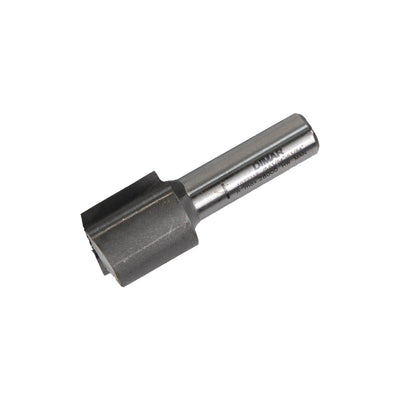 1/2" shank straight two flute cutter - 25mm diameter x 25mm cutting depth with plunge tip.