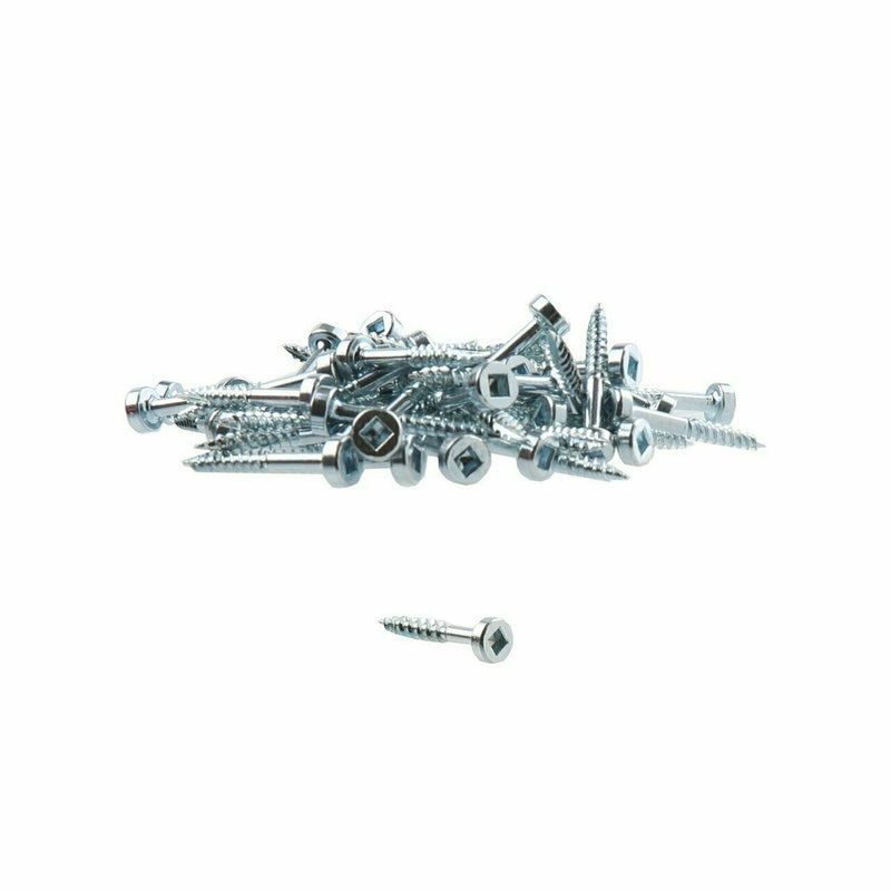 Pocket Hole Screws for Softwoods, 25mm Long, Pack of 8,000, Coarse Self-Cutting Threaded Square Drive, EPHS7258000C, EPH Woodworking