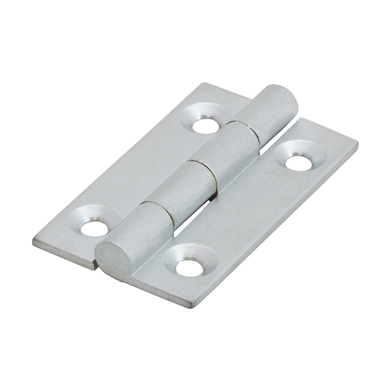 TIMCO Solid Drawn Brass Hinges Satin Chrome - 64 x 35