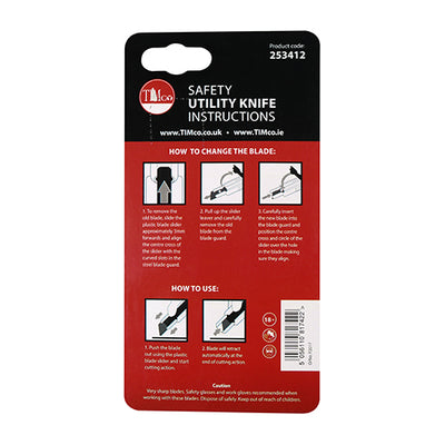 Safety Utility Knife - 60 x 19 x 0.6