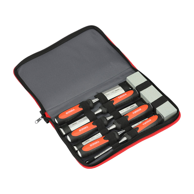 Bevel Edge Wood Chisel Set - 7pc