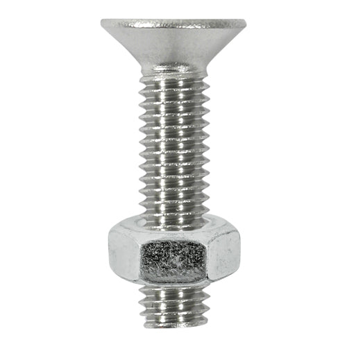 TIMco Countersunk Socket Screws DIN7991 A2 Stainless Steel - M6 x 20