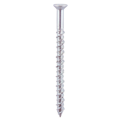 TIMco Masonry Screws Countersunk Silver - 6.0 x 80
