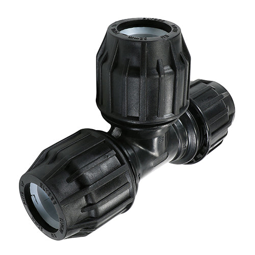 TIMco MDPE Pipe Fittings 90 Degree Tee - 32 x 32 x 32mm