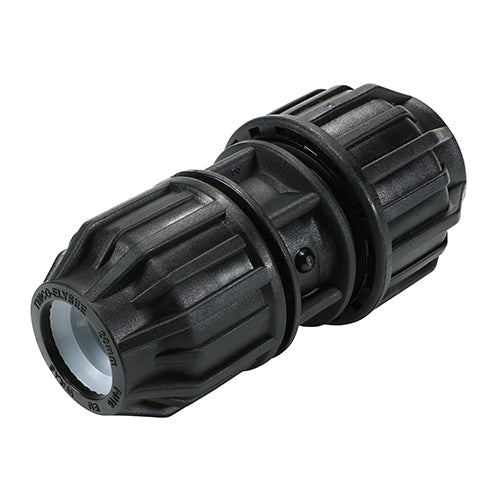 TIMco MDPE Pipe Fittings Imp/Metric Coupler - 1/2" x 20mm