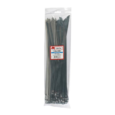 TIMco Cable Ties A2 Stainless Steel - 7.9 x 350