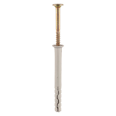 TIMco Nylon Hammer Fixings - 8.0 x 100