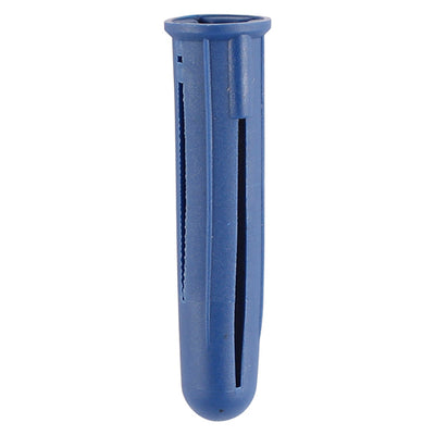Blue Plastic Plugs - 48mm  - TIMCO BLPLUG - 400 Pieces
