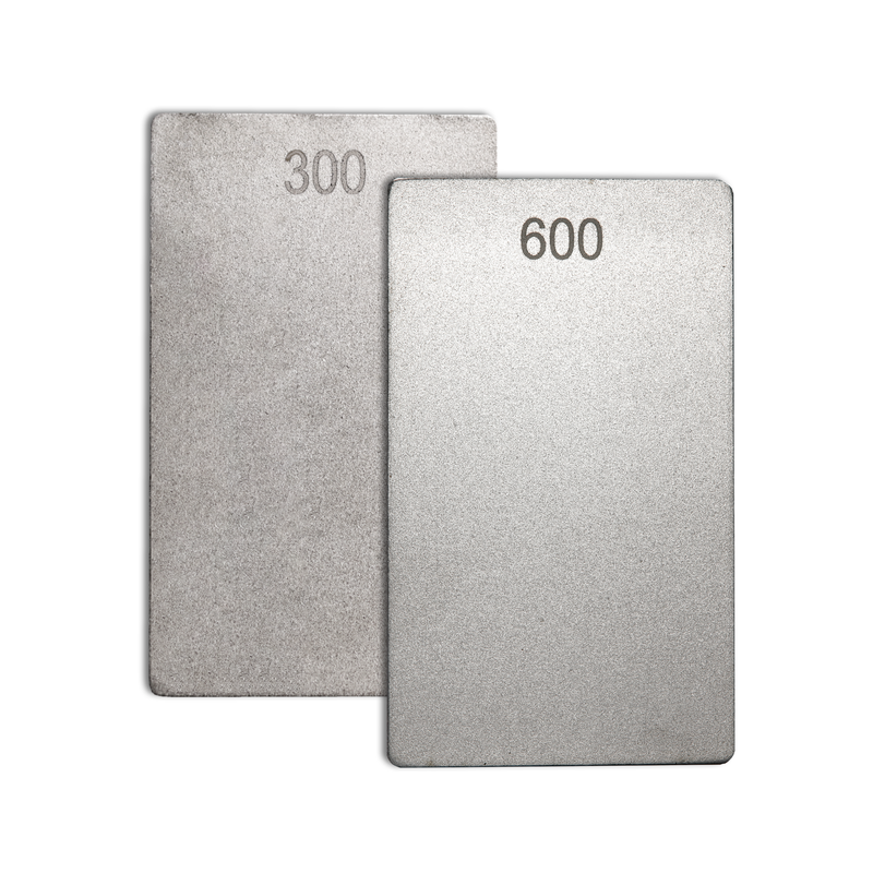 Double-Sided Diamond General Purpose Credit Card Stone - 3" x 2" - 600 and 300 Grit - ECCFC