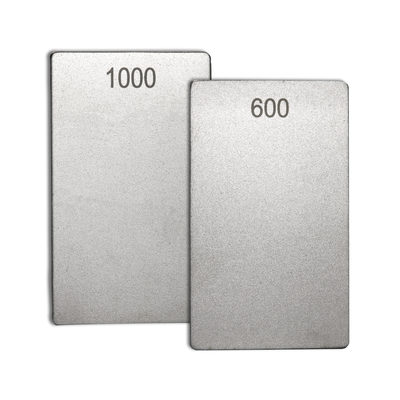 Double-Sided Diamond Credit Card Stone - 3" x 2" (85mm x 50mm) - 1000 and 600 Grit - ECCSFF