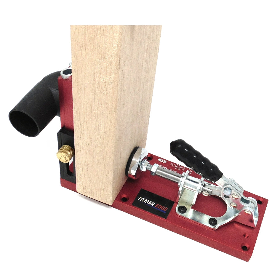 Titman Edge ESPHJ Bench Top 4-Hole Pocket Hole Jig – Woodworking Tool (Made In Taiwan)
