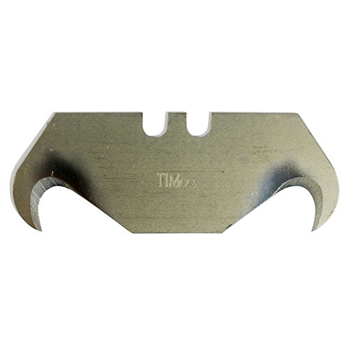 Hooked Utility Knife Blades - 51 x 19 x 0.6