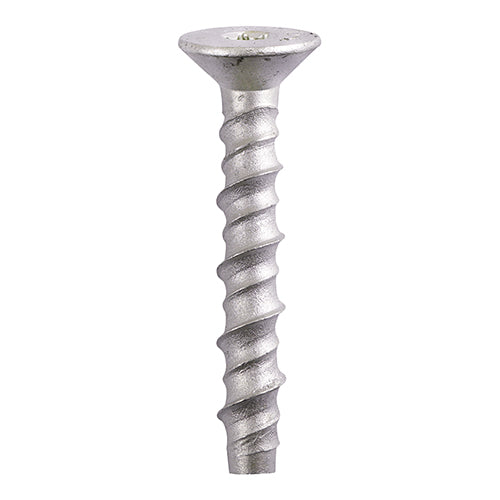 TIMCO Multi-Fix Bolt Countersunk Exterior Silver - 10.0 x 60/M12 - 50 Pieces